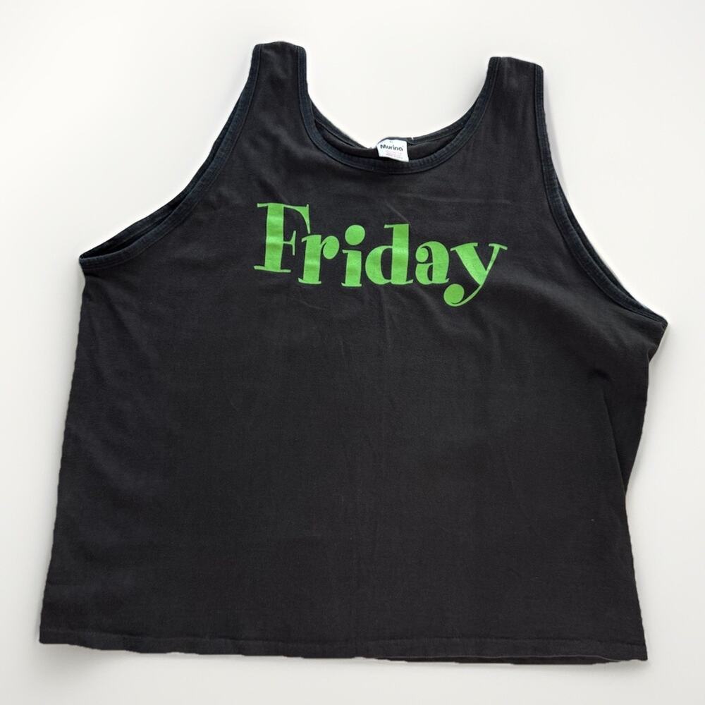 Vintage 90s Friday Movie Promo Tank Top Murina Single Stitch Made USA Men’s XL
